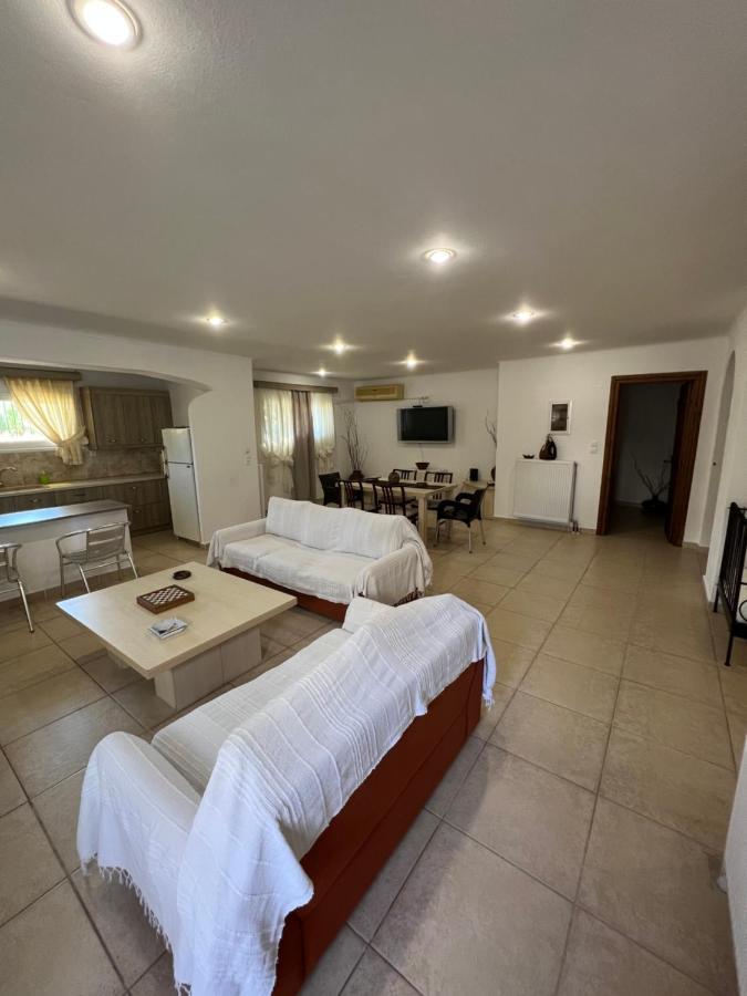 Apartment In Salamina With Garden & Sea View Selinia Экстерьер фото