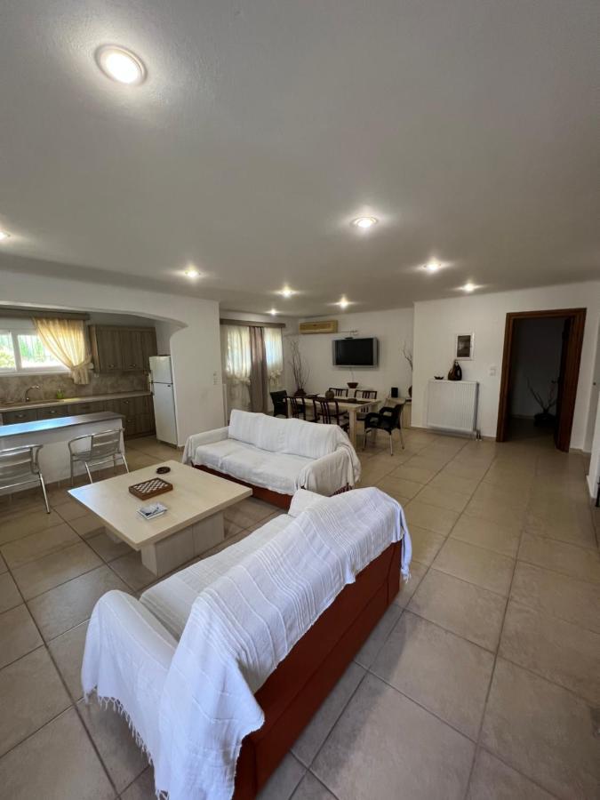 Apartment In Salamina With Garden & Sea View Selinia Экстерьер фото