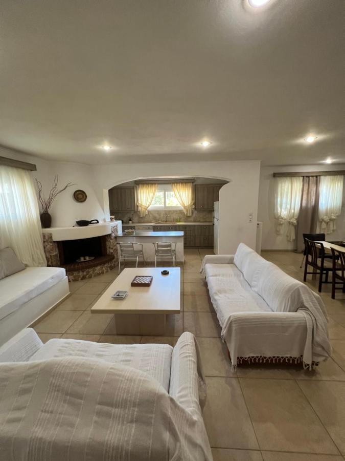Apartment In Salamina With Garden & Sea View Selinia Экстерьер фото