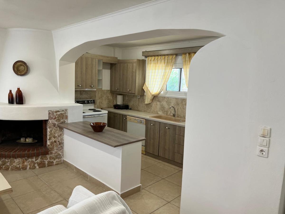 Apartment In Salamina With Garden & Sea View Selinia Экстерьер фото